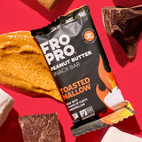 FROPRO Plant Protein Snack Bars, One Bite Crave-Worthy Taste, Honey-Sweetened Plant-Based Protein Bars, 9-10g Protein, Gluten & Dairy Free, Snack Size