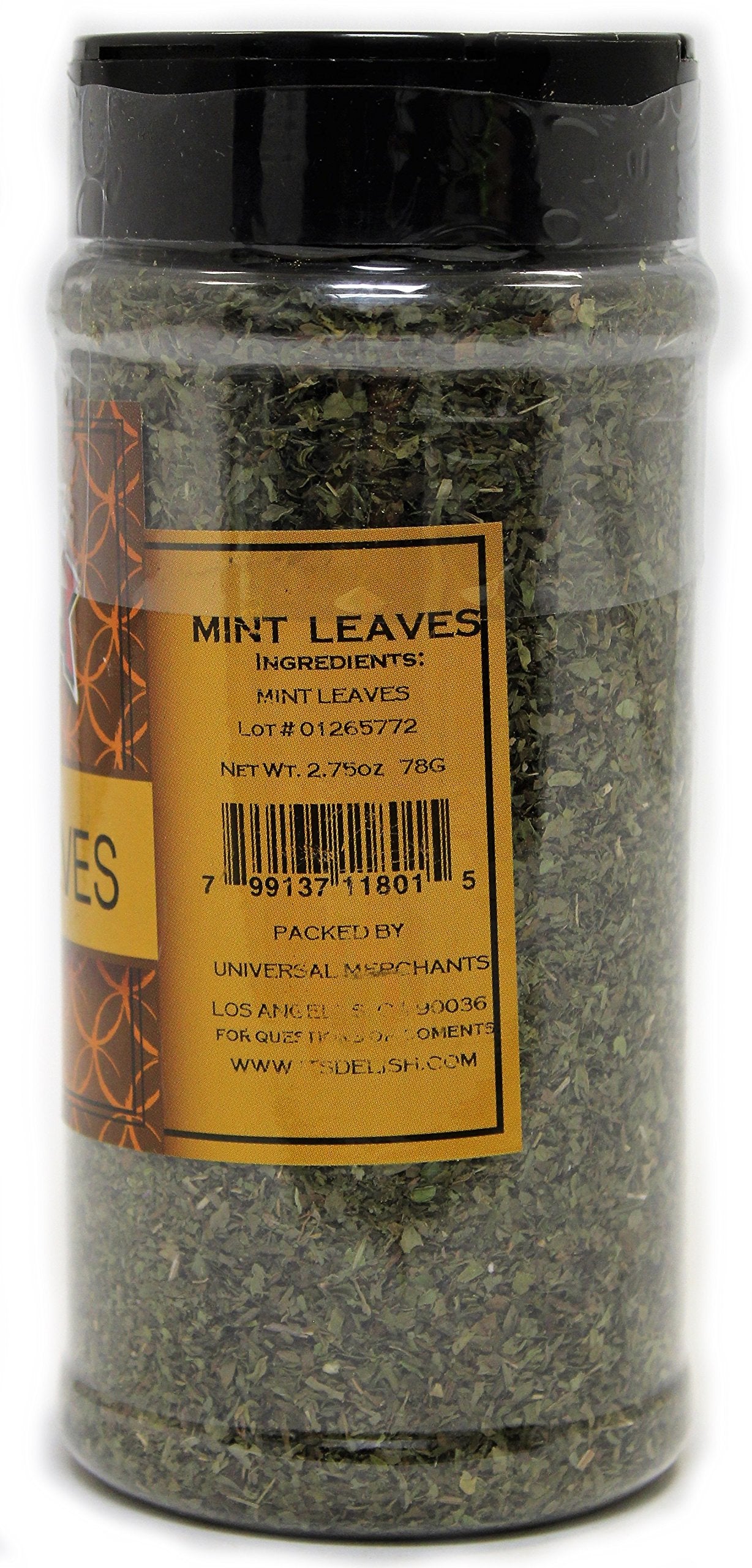 Dried Mint Leaves by Its Delish, Medium Jar