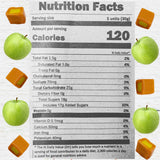 Caramel Cubes Candy Green Apple Filling - 1 Pound Bulk Bag - Individually Wrapped, Caramel Chews Soft Classic Chewy Candy, For all Holidays And Any