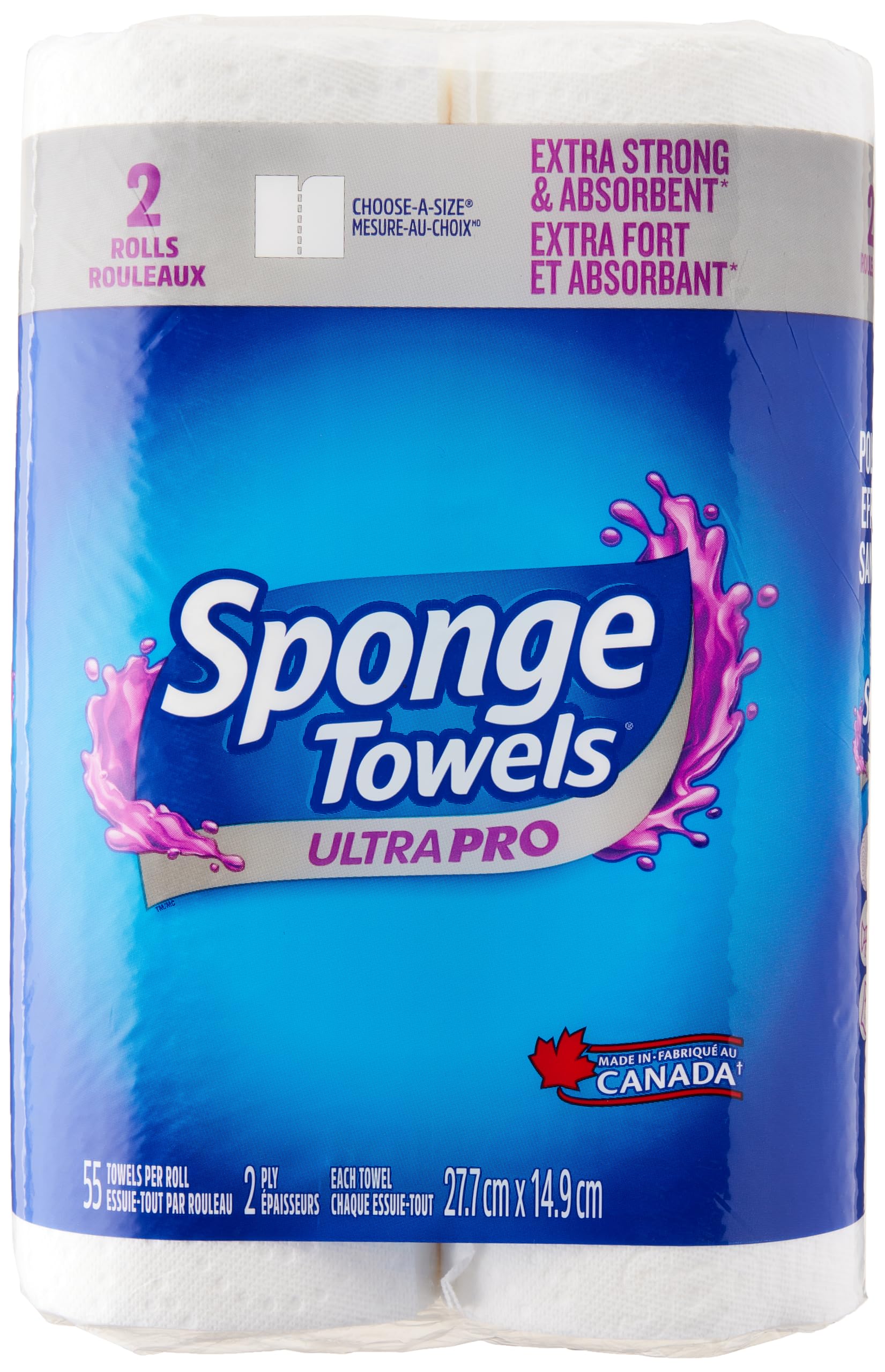 Ultra PRO 2 Ply Paper Towels - Choose-A-Size, 2 Pack