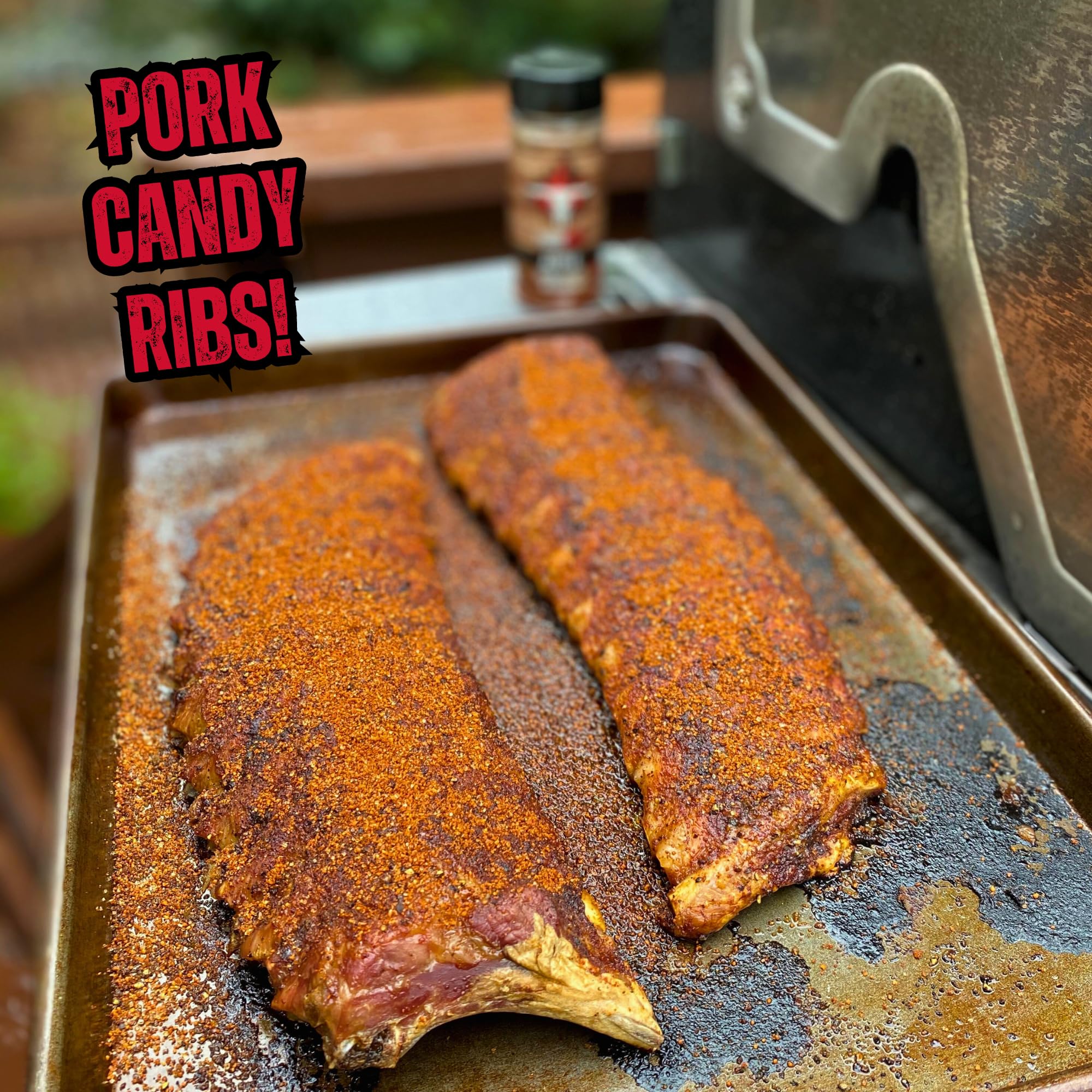 Sweet Hickory BBQ Rub - Brown Sugar Pork & Rib Seasoning | Smoky Hickory Flavor for Juicy, Tender Meat | Grill, Smoker & BBQ Rub | Runnin Wild Foods