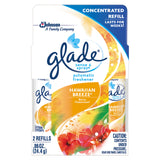 Glade Sense & Spray Automatic Air Freshener Refill, Hawaiian Breeze (Pack of One 0.86 Oz) or (Pack of Two 0.43Oz)