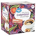 Great Value Medium Roast Single Serve Coffee Cups, 100% Colombian, 48 Ct (Pack of 2)