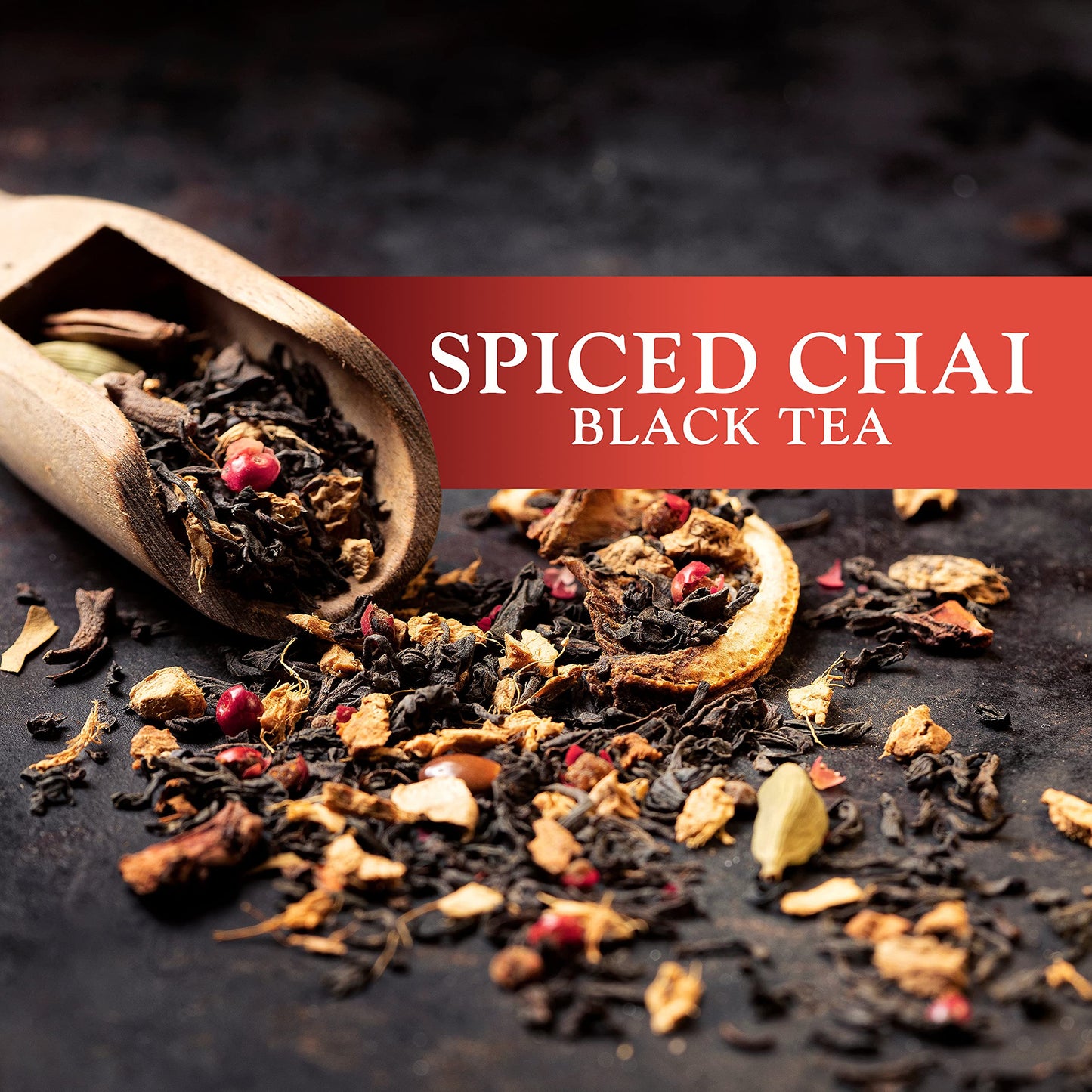 Constellation Tea Spiced Chai Black Tea Pods Compatible with K Cup Brewers Including 2.0, 40 Count