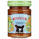 Crofters Organic Apricot Just Fruit Spread, 10 oz