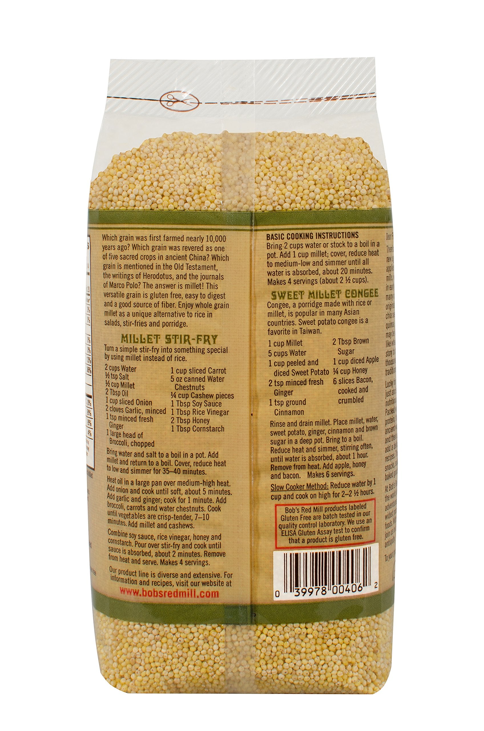 Bob's Red Mill Millet, 28oz