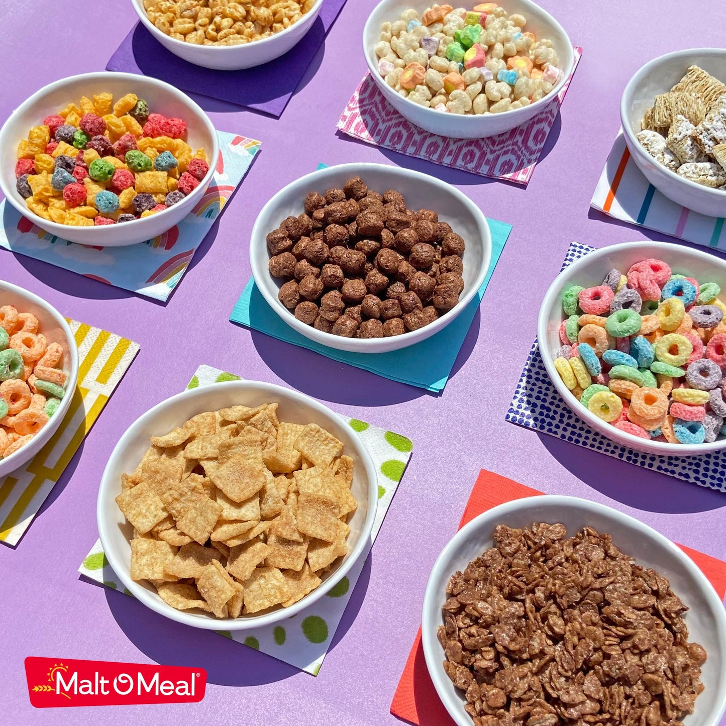 Malt-O-Meal Chocolatey Chip Cookie Bites Breakfast Cereal, Cookie Flavored Cereal, Large Cereal for Family, 34 OZ Resealable Cereal Bag