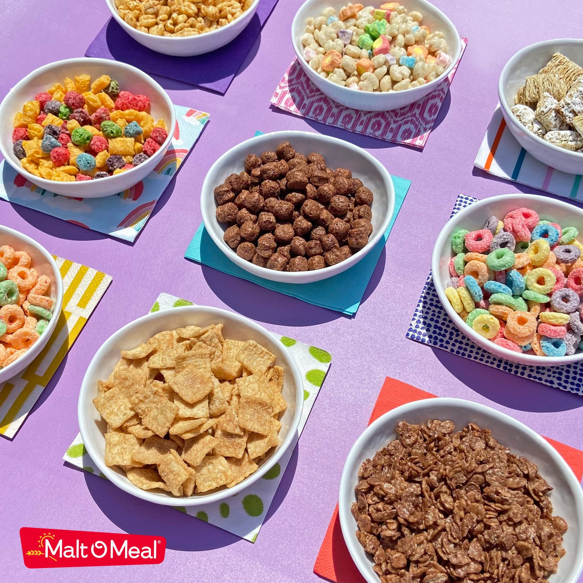 Malt-O-Meal Chocolatey Chip Cookie Bites Breakfast Cereal, Cookie Flavored Cereal, Large Cereal for Family, 34 OZ Resealable Cereal Bag
