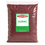 Tazah Sumac Spice 5 lb, Bulk Ground Sumac Seasoning from Jordan, Tangy Middle Eastern and Mediterranean Spice Powder for Restaurants, Foodservice