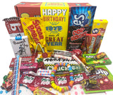RETRO CANDY YUM ~ 1973 53rd Birthday Gift Box Mix Nostalgic Candy from Childhood for 53 Year Old Man or Woman Born 1973 Jr