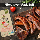Himalayan Chef Himalayan Pink Salt, Coarse Grain, Refill Grinders - 2 Pound (Pack of 6)