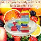 Rainbow Kohakutou Edible Gems - 250g Japanese Crystal Candy | Individually Wrapped, Vegan Gluten-Free ASMR Crispy Clusters with Chewy Centers