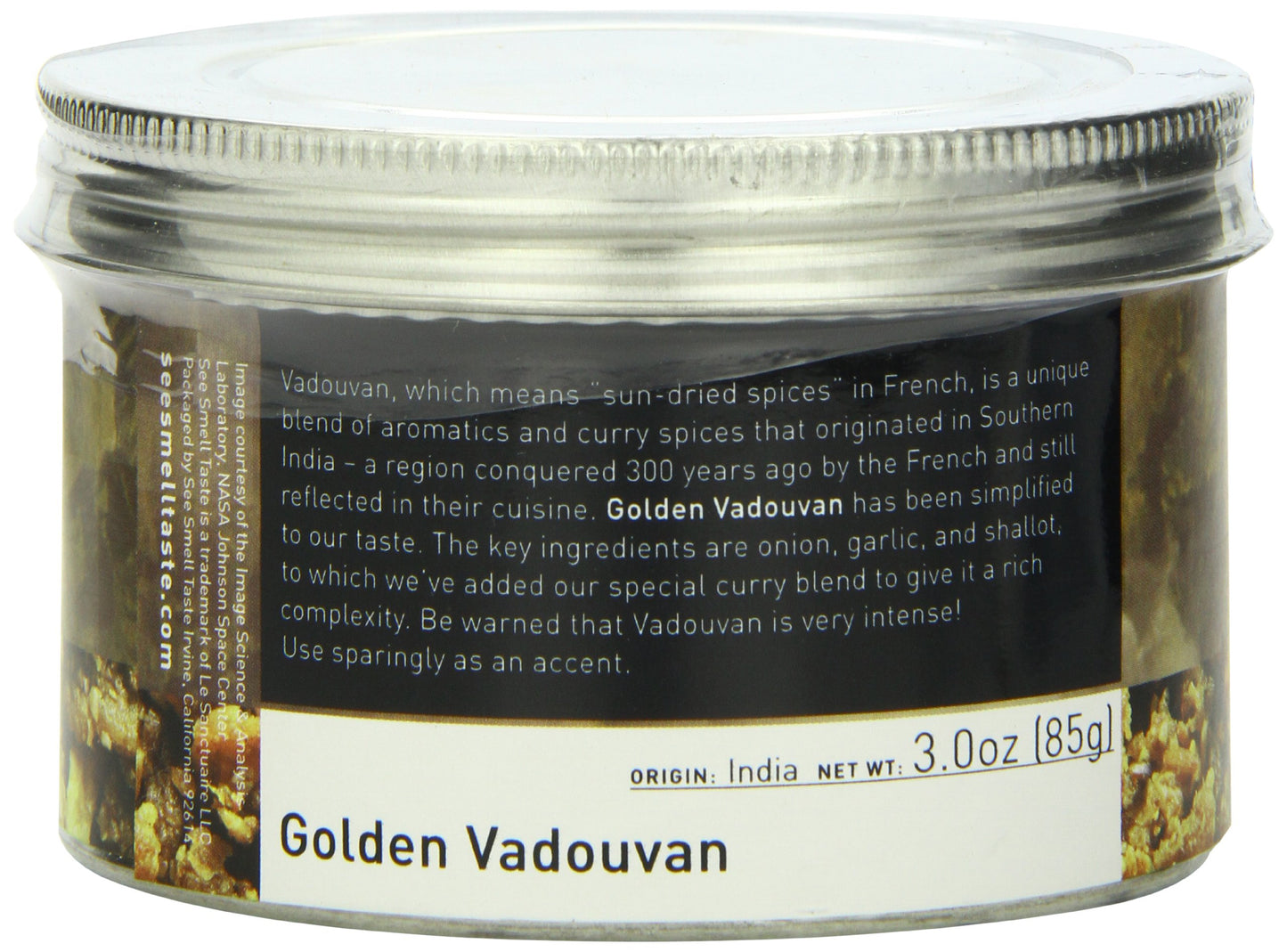 See Smell Taste Golden Vadouvan, 3-Ounce