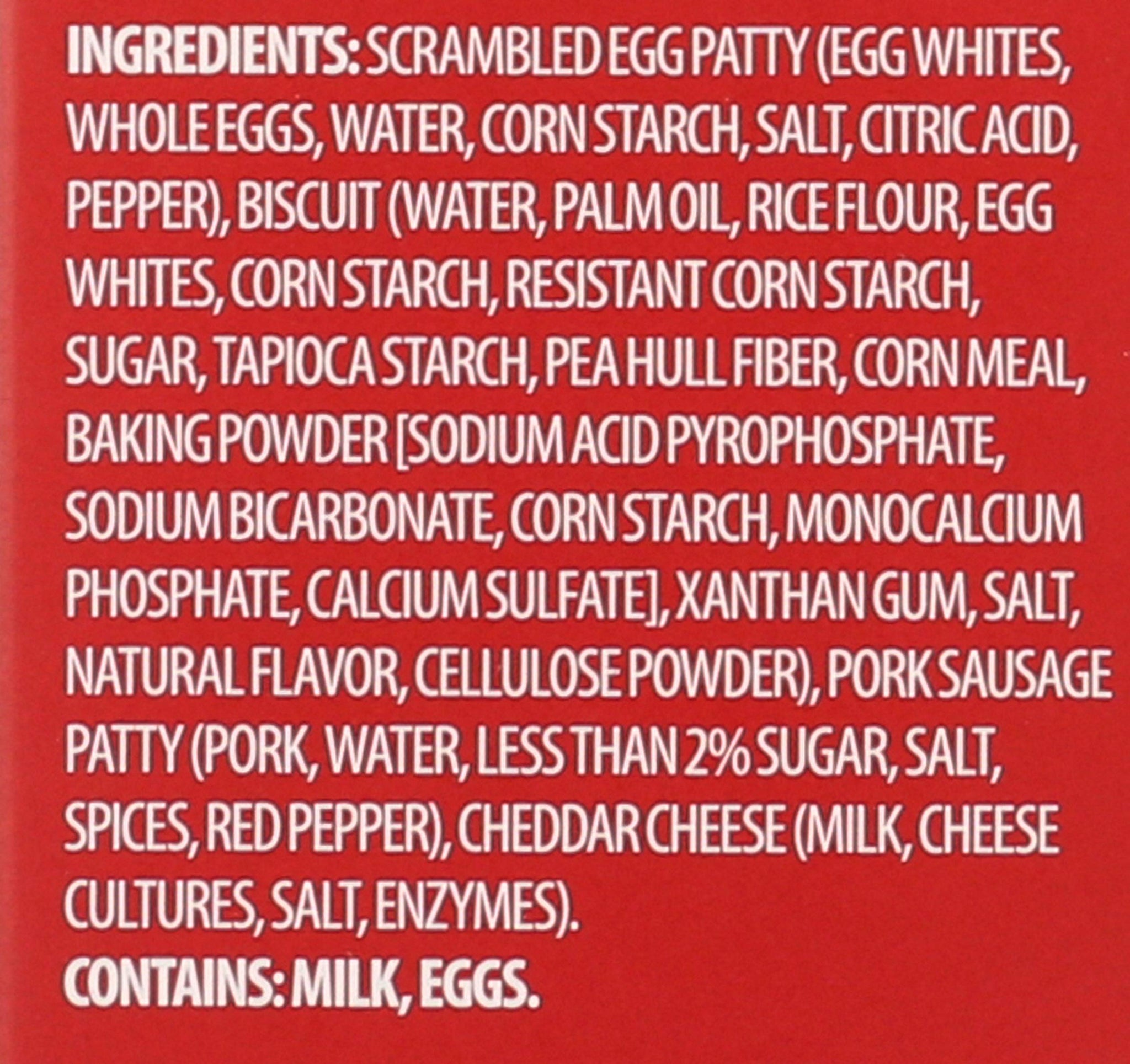 Udi's Gluten Free Sausage, Egg, and Cheese Breakfast Sandwich, 2 ct (frozen)