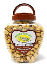 House of Pistachios' Roasted and Salted Pistachios - Real Flavor, Family Recipe, California Grown, 21 Ounces