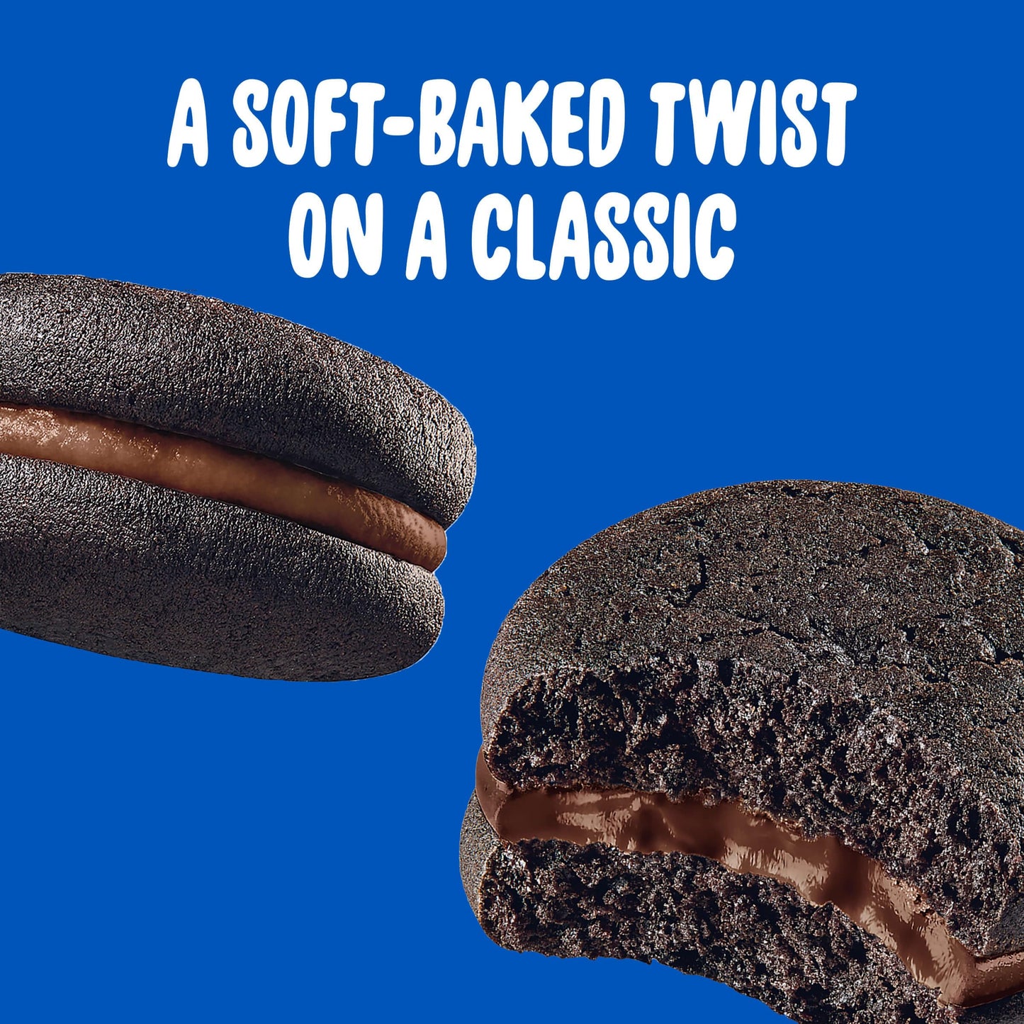 OREO Cakesters Double Chocolate Soft Snack Cakes, 5 - 2.02 oz Snack Packs