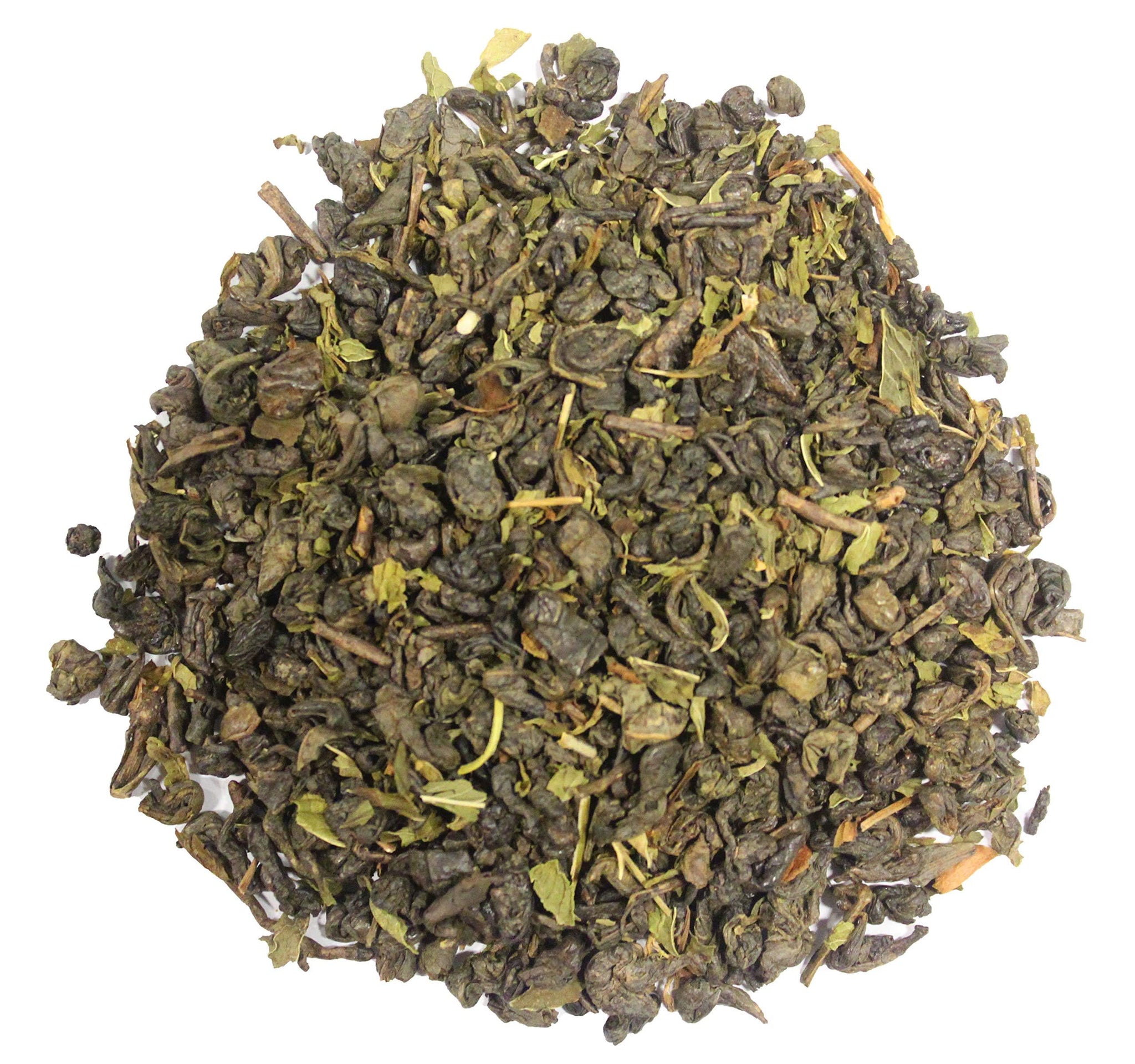 Nelson's Tea - Gunpowder Spearmint - Green tea, spearmint leaves, and natural flavoring (4 oz)