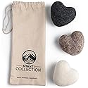 Big Heart Reusable Handmade Wool Dryer Balls for Laundry 3-Pack XL, Wool Balls Replaces Dryer Sheets and Shorten Drying Time.