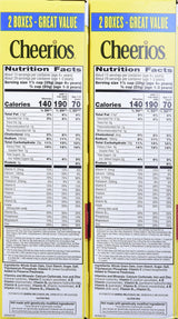 American Standart Cheerios Gluten-free Cerea No artificial flavors, 40.7 Ounce (Pack of 2)