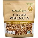 Nature’s Eats Shelled Walnuts 16 oz - 100% Natural Raw Walnut Halves & Pieces - Unsalted Healthy Snack - Fresh, Crunchy, Kosher Certified, Non-GMO