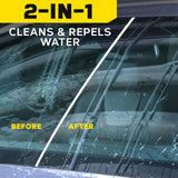 Meguiar's Ultimate Glass Cleaner & Water Repellent - Premium Glass and Window Cleaner for Quick Cleaning with Hydrophobic Technology that Acts as a