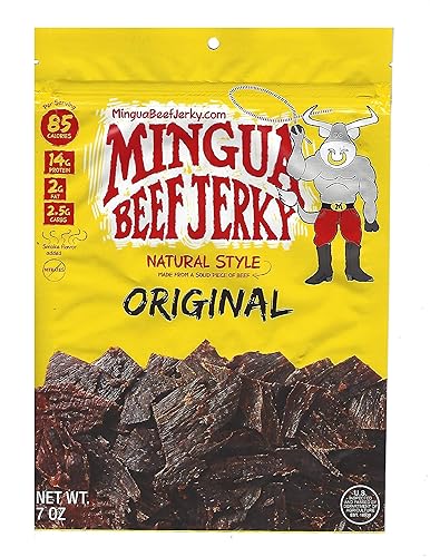 Mingua Mild Beef Jerky - Three 7oz Bags