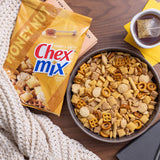 Chex Mix Snack Party Mix, Honey Nut, Sweet Salty Pub Mix Snack Bag, 8.75 oz (Pack of 12)