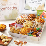 Broadway Basketeers Sympathy Gift Baskets Snack & Sweets Gifts for Condolences Bereavement for Loss of Loved One, Kosher Shiva Sorry for Your Loss
