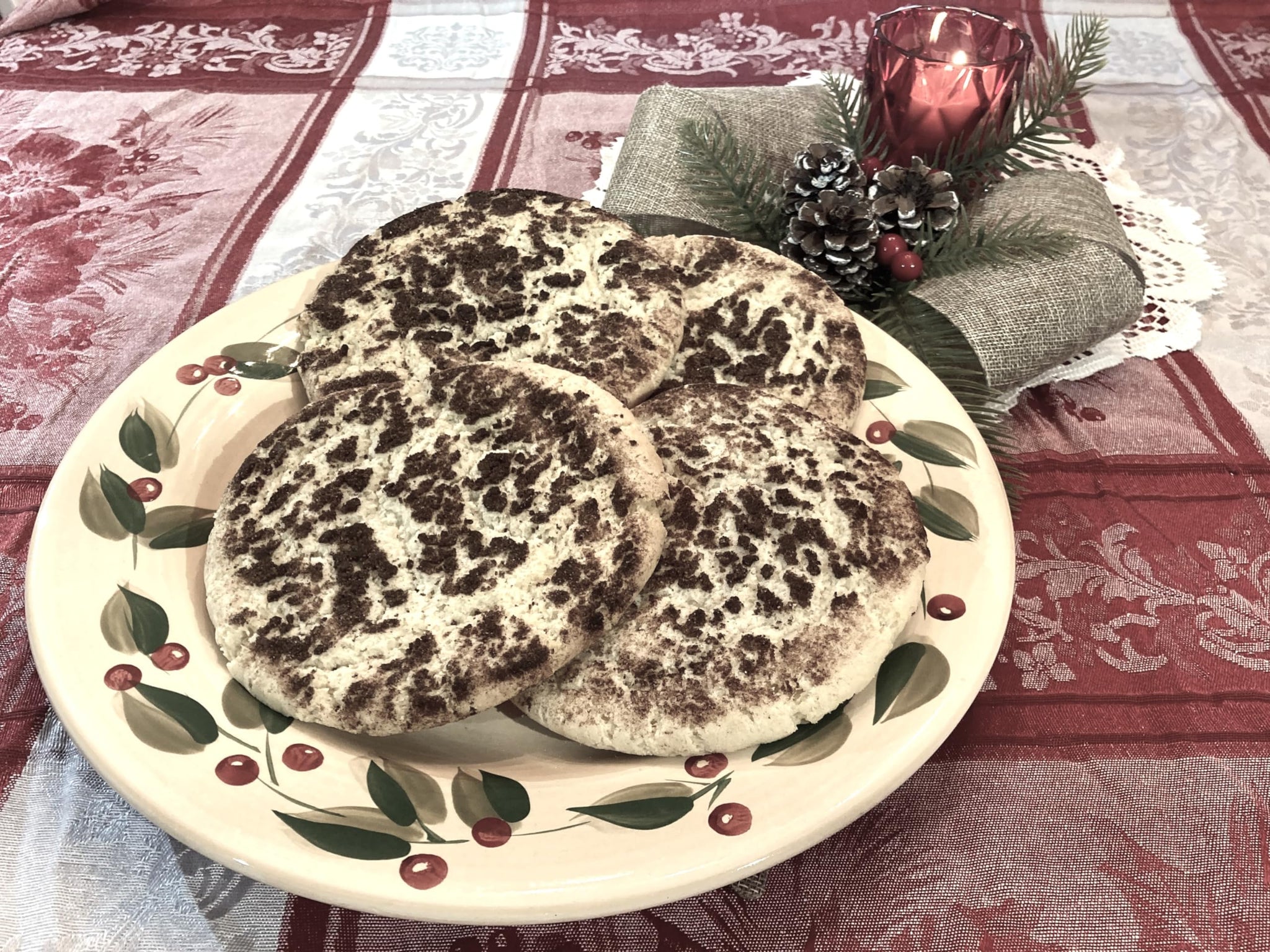 Snickerdoodle Cookie! 3 Large 5 inch Homemade Cookies!