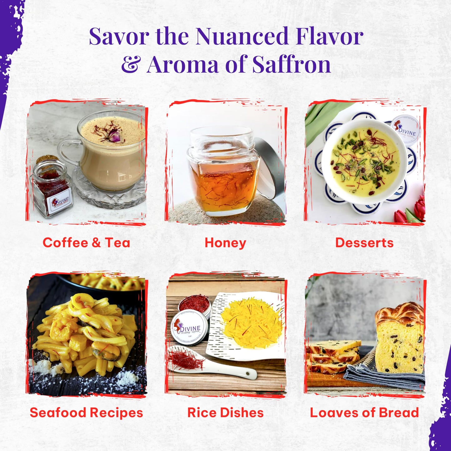 Divine Healing Saffron, Awarded Saffron Threads High Negin Premium grade Saffron Spice Paella, Risotto, Tea's, all Culinary Uses (1.5 Grams)