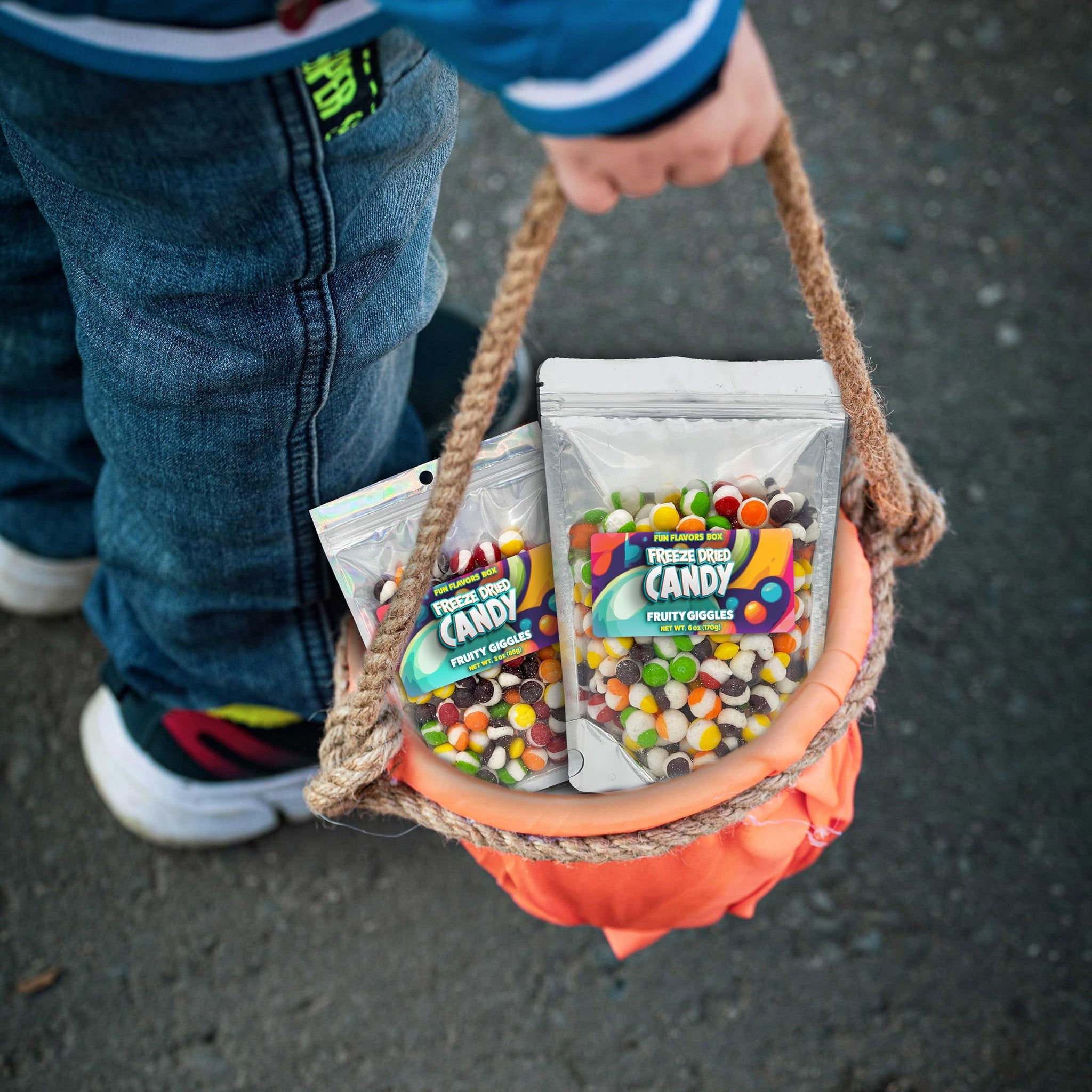 Fun Flavors Box - Freeze Dried Candy, Unique Candy Gift, Freeze Dried Crunchy Snacks - Exotic Candy - 6 oz