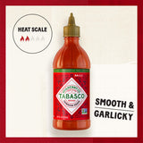 TABASCO Brand Sriracha Sauce, Medium Hot Sauce, Easy-to-Squeeze Bottle, Thai-Style with Louisiana Twist, Rich & Bold Flavor, Great on Stir-Fry