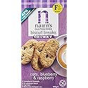 Nairn's Gluten-Free Blueberry & Raspberry Chunky Oat Biscuit Breaks 160g (Pack of 2)