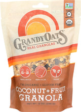 Grandy Oats, Granola Coconut Fruit Organic, 12 Ounce
