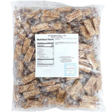 Sesame Crunch Bars, 2 Pound Bulk Bag, Individually Wrapped Honey Candy Bars, The Hampton Popcorn & Candy Company