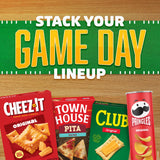 Cheez-It Baked Snack Crackers, Lunch Snacks, Smoked Cheddar, 12.4oz Box (1 Box)