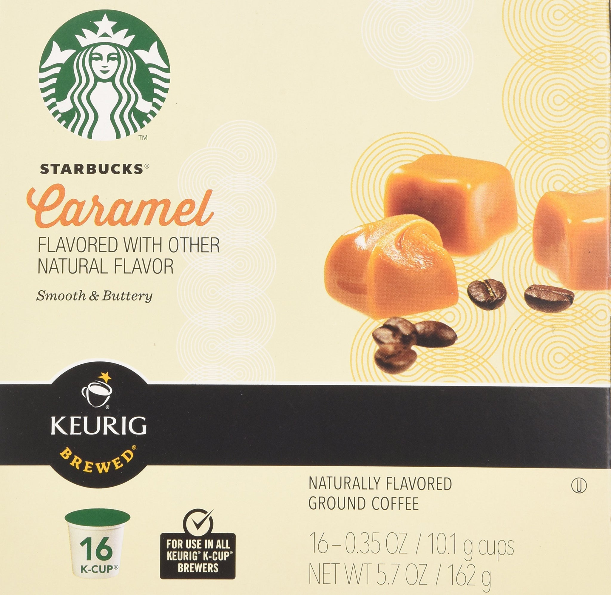 Starbucks Caramel Flavored K-Cup Packs, 32-count