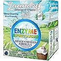 Laundry Detergent Sheets (120 Loads) Eco-Friendly, Hypoallergenic, & Enzyme-Based Powerful Stain Removal - Convenient for Travel & Space-Saving