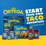Ortega Mini Taco Slider Shells, Yellow Corn, 4.4 Ounce, 18 Shells
