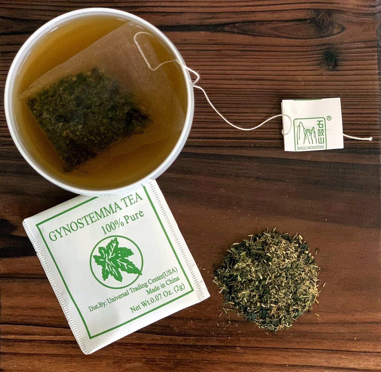Gynostemma Tea (Jiaogulan Tea) 100 2g Green Tea Bags
