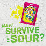WARHEADS Ooze Chewz Ropes - Chewy Candy Ropes with Sour Filling - Watermelon, Blue Raspberry & Green Apple Flavors - 3 oz. Bag