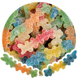 Halloween Sour Gummy Centipedes, 2 Pound Bulk Bag, Blue Raspberry Flavored, Trick-Or-Treat Party Bag Fillers, Halloween Gummies