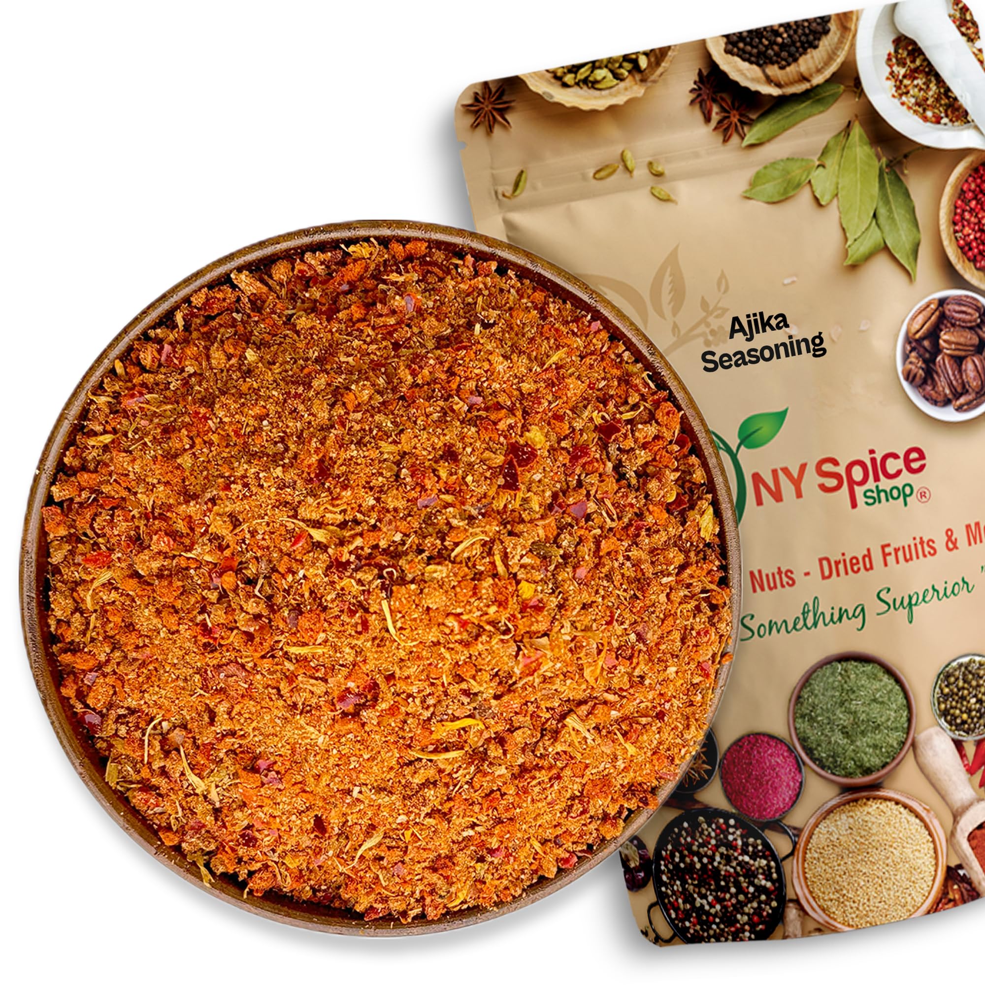 NY Spice Shop Ajika Seasoning - 4 Ounce Natural Blend of Delicious Spices and Seasonings for Grilled Chicken, Georgian Traditional Chicken and Cooking
