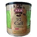 H?E?B 1/2 Caff Classic Roast Medium Roast Ground Coffee - 34.5 oz