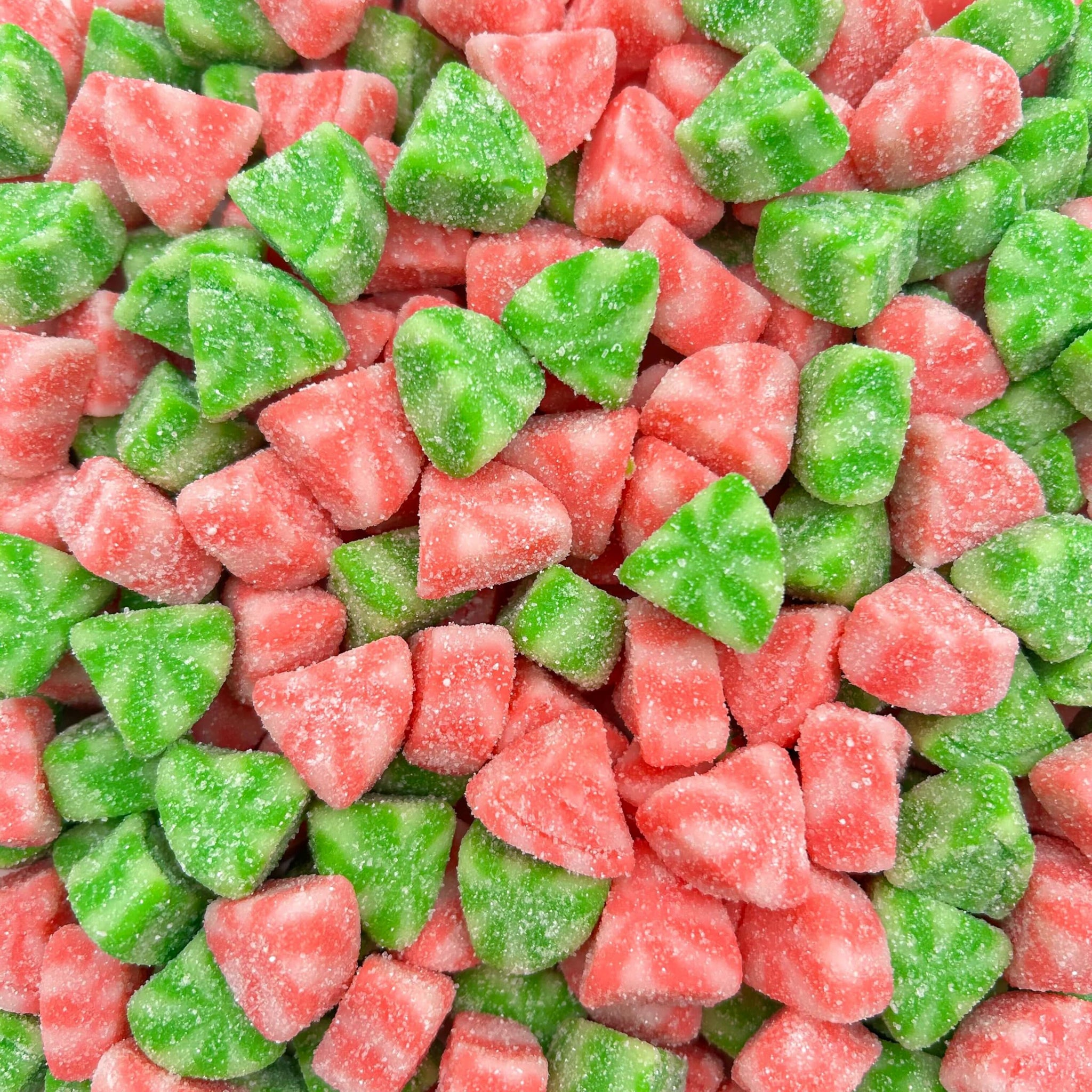 Sour Watermelon Candy | 1 Pound Bulk | Sugar Coated Gummy Candy Fruit Snacks | Juicy Watermelon Gummies | Slices with Sweet and Tangy Flavor