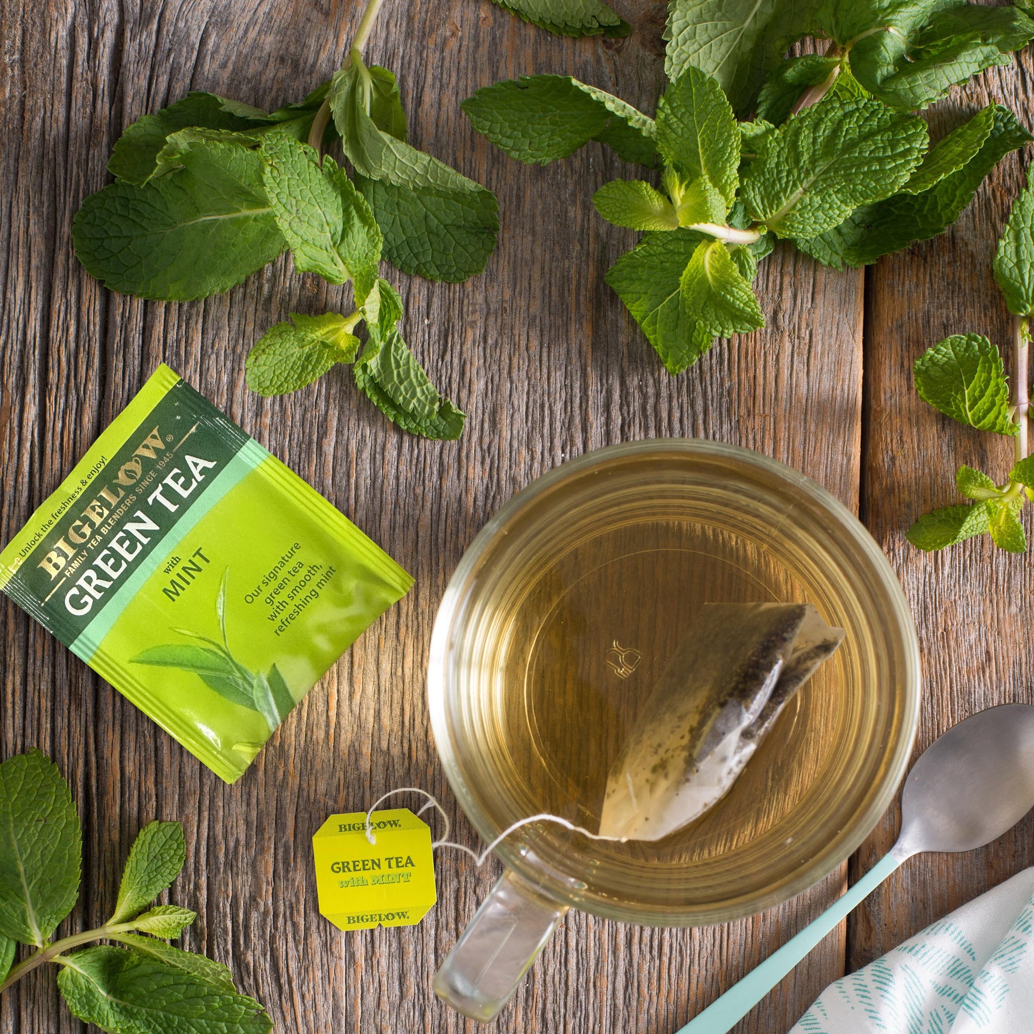 Bigelow Tea Green Tea with Mint, 20 ct