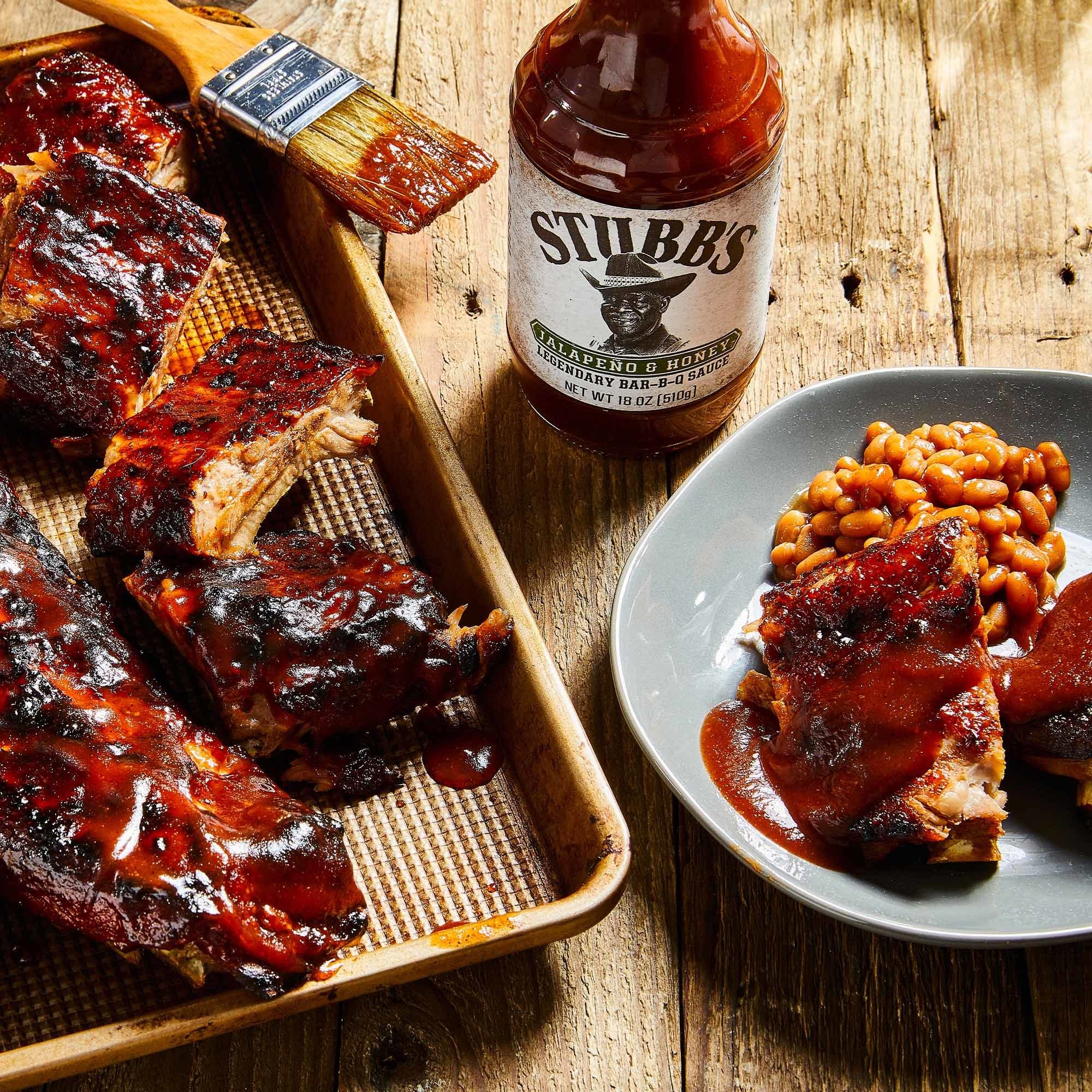 Stubb's Jalapeño & Honey BBQ Sauce, 18 oz