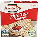 MANISCHEWITZ Thin Tea Matzo, 10-Ounce Boxes (Pack of 8)