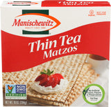 MANISCHEWITZ Thin Tea Matzo, 10-Ounce Boxes (Pack of 8)