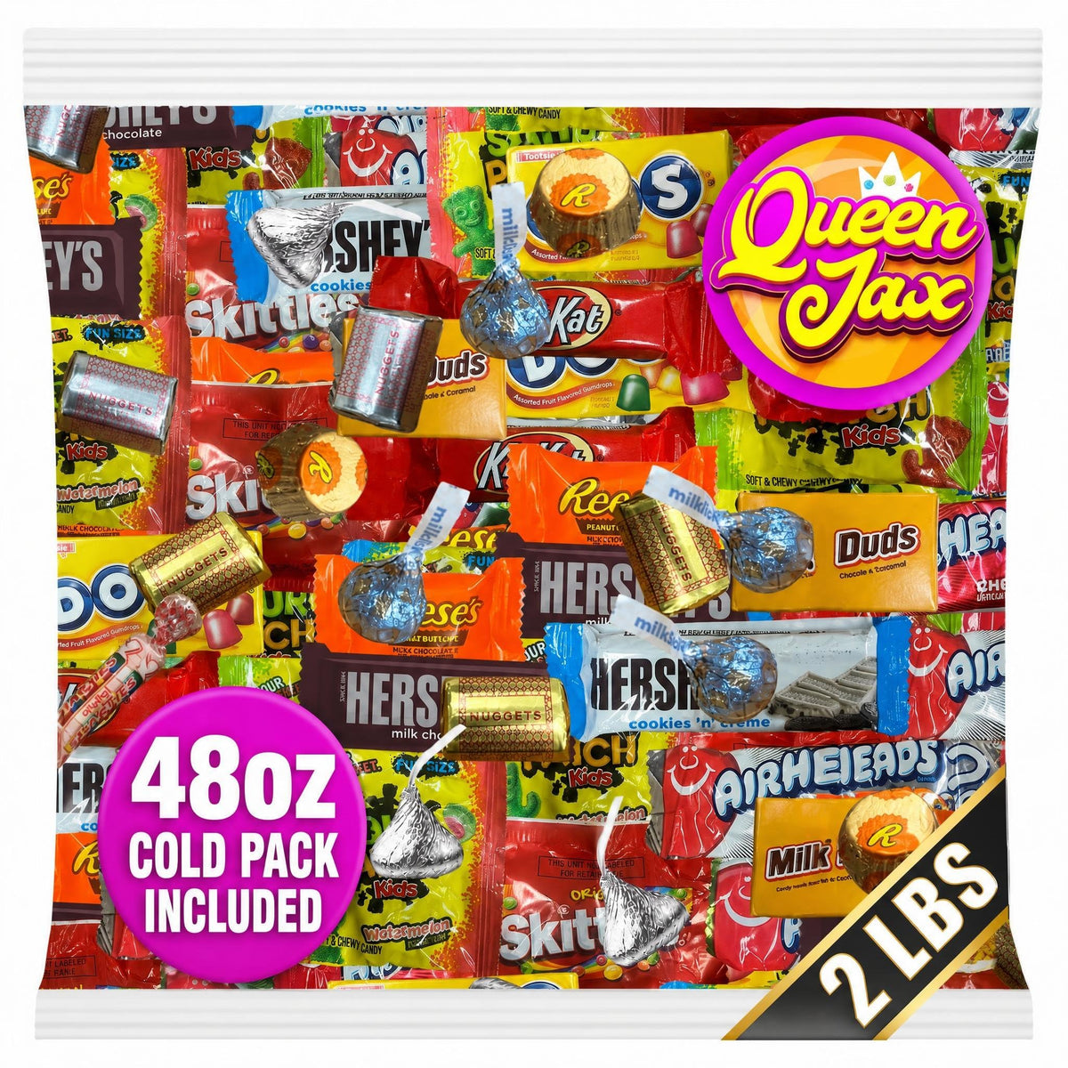 Chocolate and Candy Variety Pack - 2 LB Assorted Chocolate Candy Bulk - Bulk Candy Bag Candy Mix - Candy Bulk Individually Wrapped Candy - Chocolates